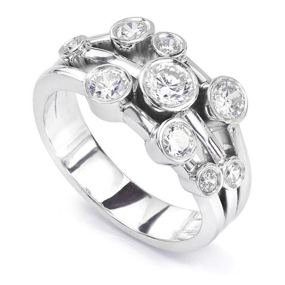 Madison - 1ct Diamond Bubble Ring