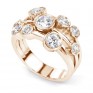 Delancey 1.50 carat diamond bubble ring in Rose gold Delancey 1.50 carat diamond bubble ring in Rose gold
