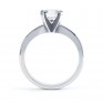 4 Claw Diamond Solitaire Engagement Ring Side 4 Claw Diamond Solitaire Engagement Ring Side