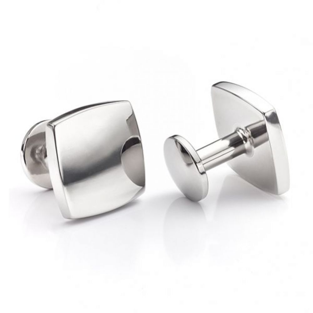 Square Polished Cufflinks