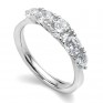 5 Stone Diamond Trellis Ring Main View White Gold 5 Stone Diamond Trellis Ring Main View White Gold