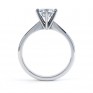 Six Claw Diamond Solitaire Engagement Ring - Side Six Claw Diamond Solitaire Engagement Ring - Side