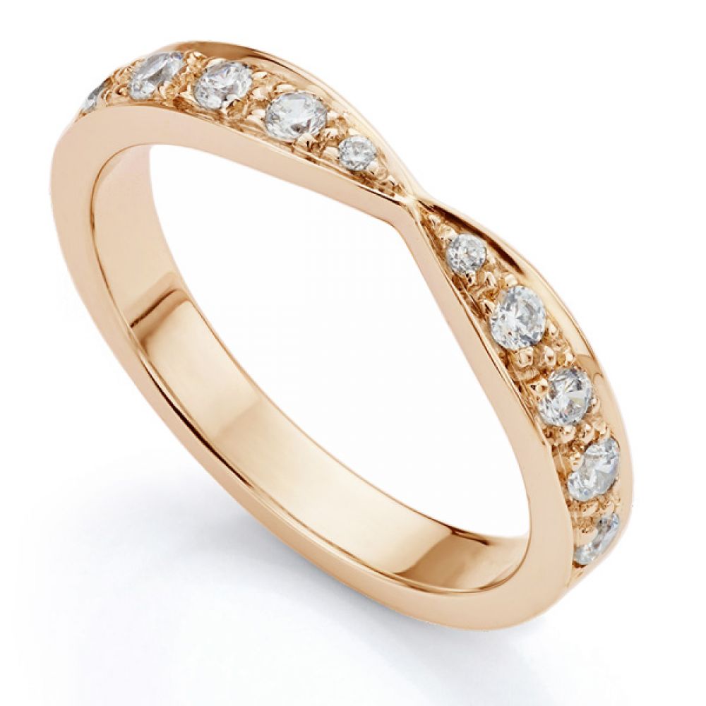 Bow tie wedding ring hot sale