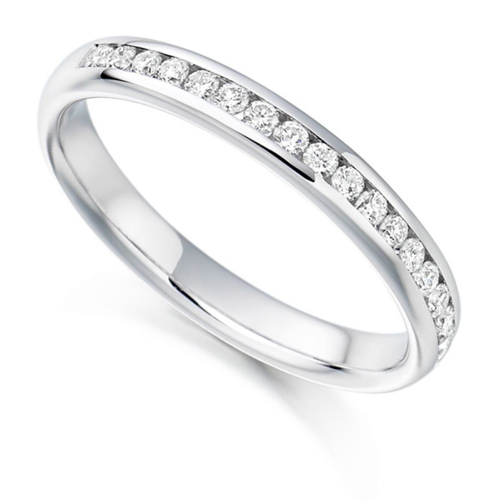 0.22ct Round Diamond Half Eternity