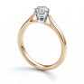 Beatrice diamond engagement ring 18ct Rose Gold with 0.50cts diamond Beatrice diamond engagement ring 18ct Rose Gold with 0.50cts diamond