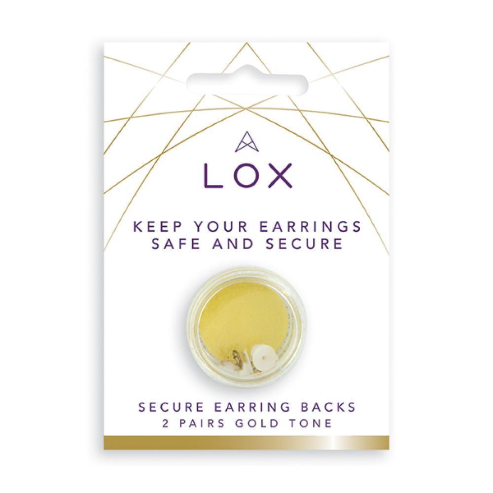 Gold Tone Secure Replacement Earring Backs Gold Tone Secure Replacement Earring Backs