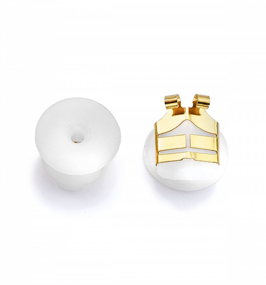 Lox Gold Tone Earring Backs Gold Tone Secure Replacement Earring Backs