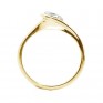 Loop Bezel Set Oval Diamond Engagement Ring Side View Loop Bezel Set Oval Diamond Engagement Ring Side View