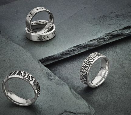 Titanium wedding bands