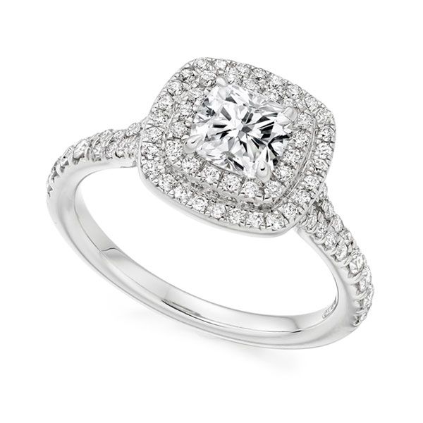 Cushion Cut Double Halo Main Image