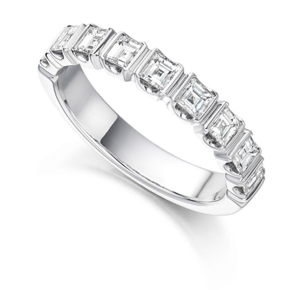 1 Carat Square Diamond Eternity Ring