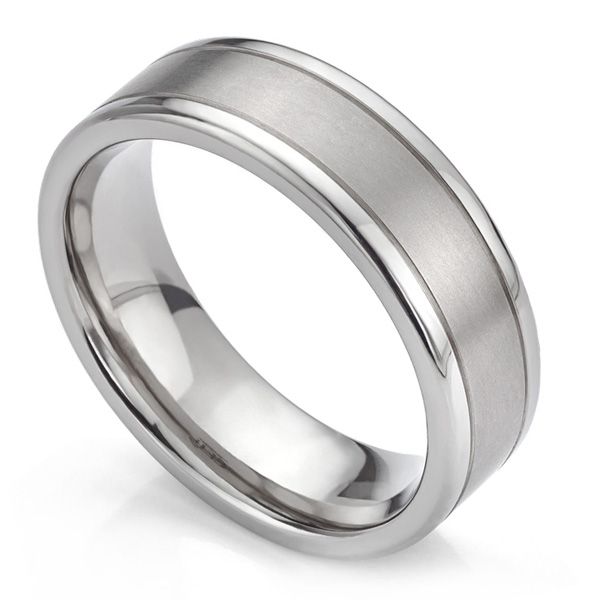 Ash Rings Band Titanium Ashes Ring | Memorial Ring for Hidden Ashes