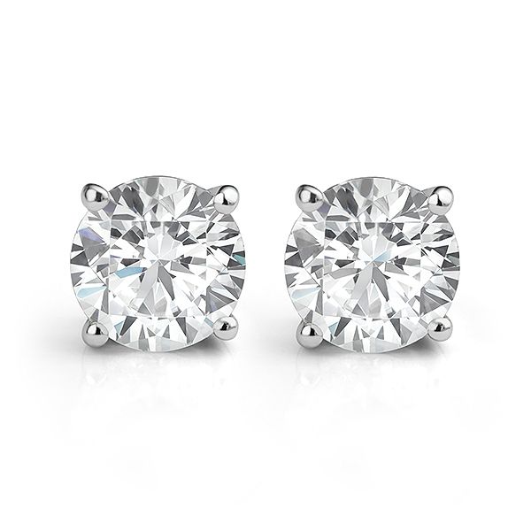 LabGrown Diamond Stud Earrings 0.20 Carats 2.00 Carats