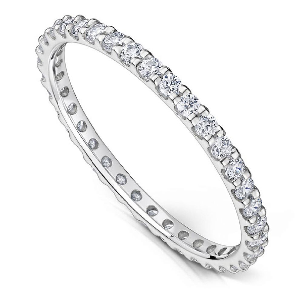 2mm Lab Grown Diamond Eternity Ring