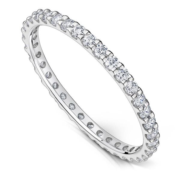 2mm Lab Grown Diamond Eternity Ring