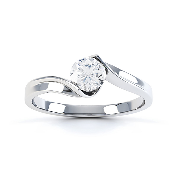 Modern tension engagement rings
