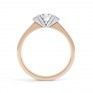 Art Deco 3 Stone Diamond Engagement Ring