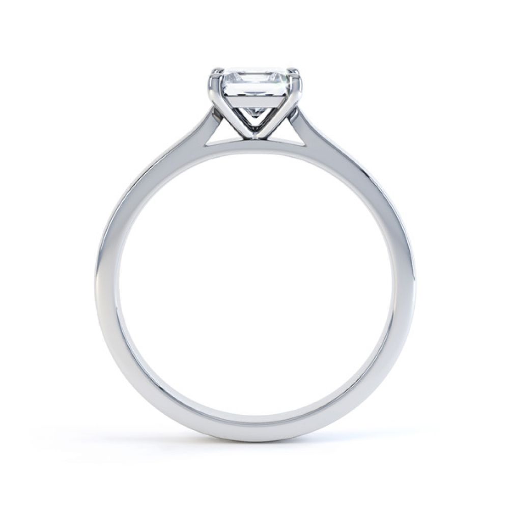 4 Prong Princess Engagement Ring Wedfit Setting