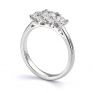 3 Stone Wedding Ring Friendly Trilogy Ring